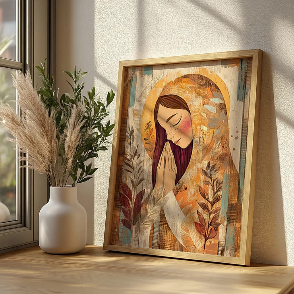 Quadro Decorativo Nossa Senhora de Guadalupe Decor