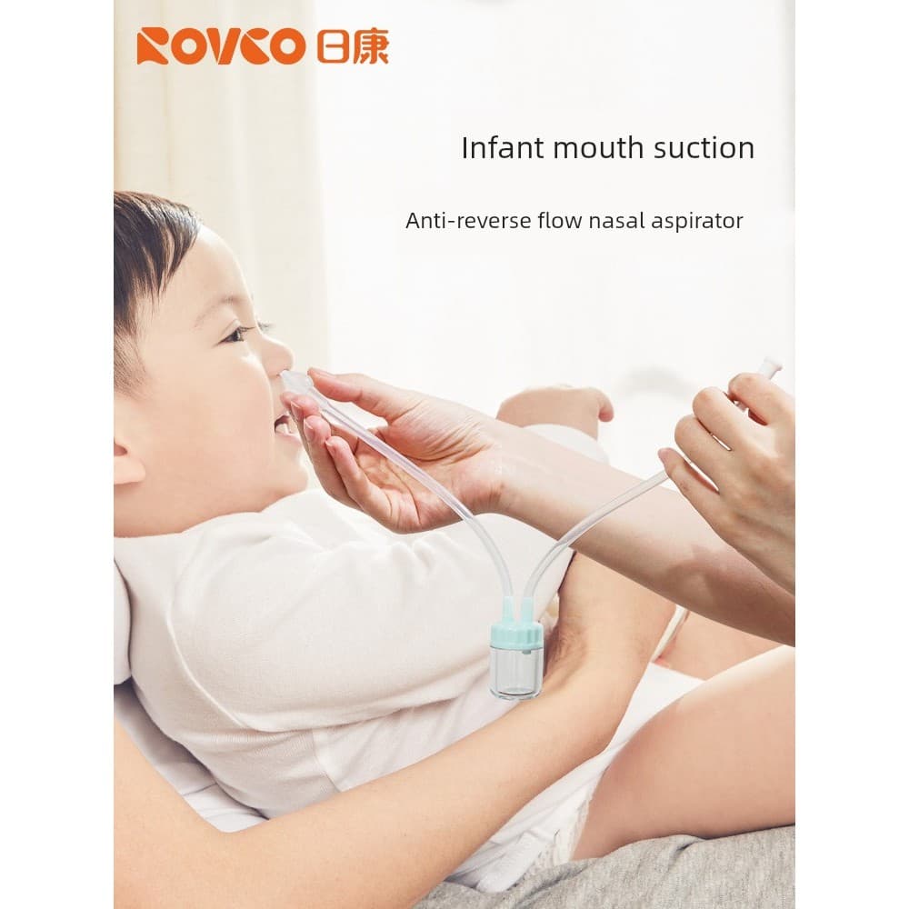 🔥 Higiene Nasal do Bebê 🔥 Recém-Nascido nasal aspirator Aspirador para Bebê Rikang Baby Nasal Sucção Limpeza E A