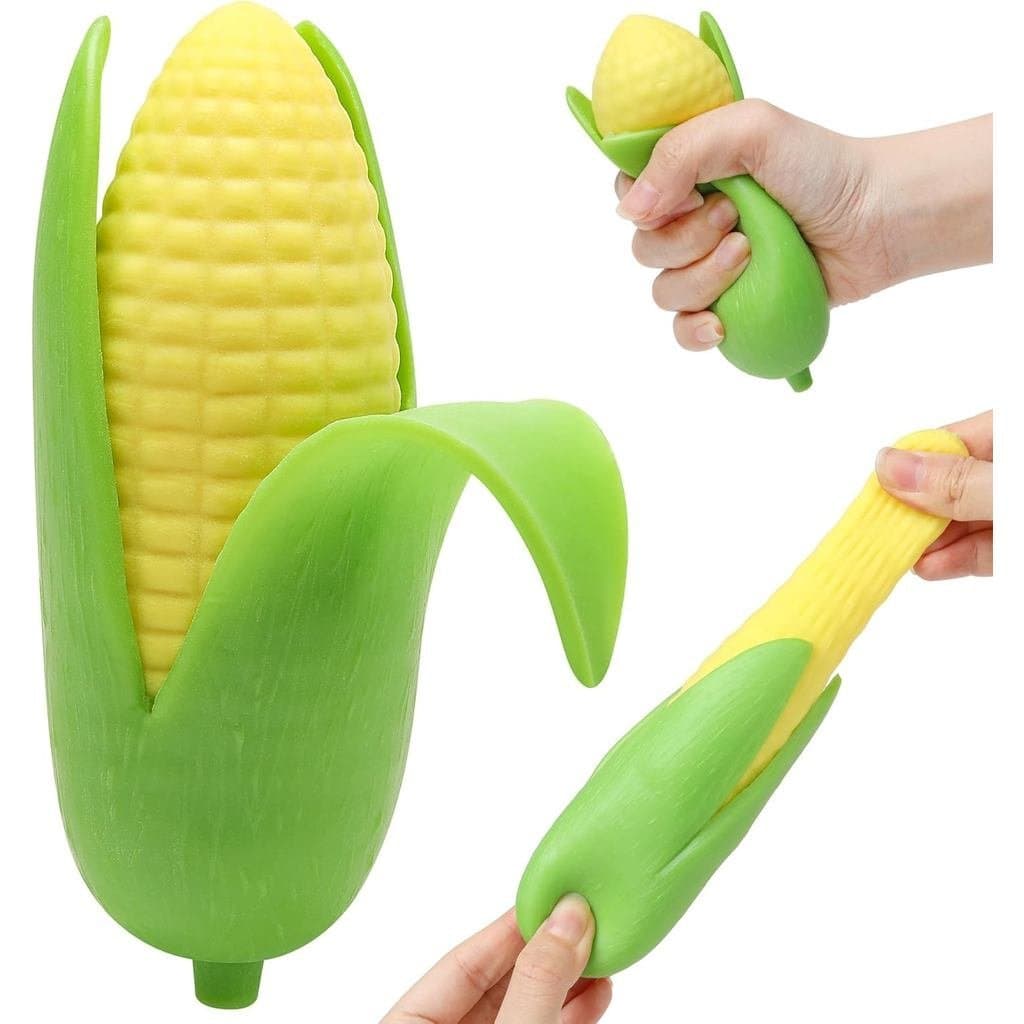 Banana Squishy Realista – Brinquedo Antiestresse Macio e Perfumado com Retorno Lento, Mede 5,2 polegadas por 1,4 polegad