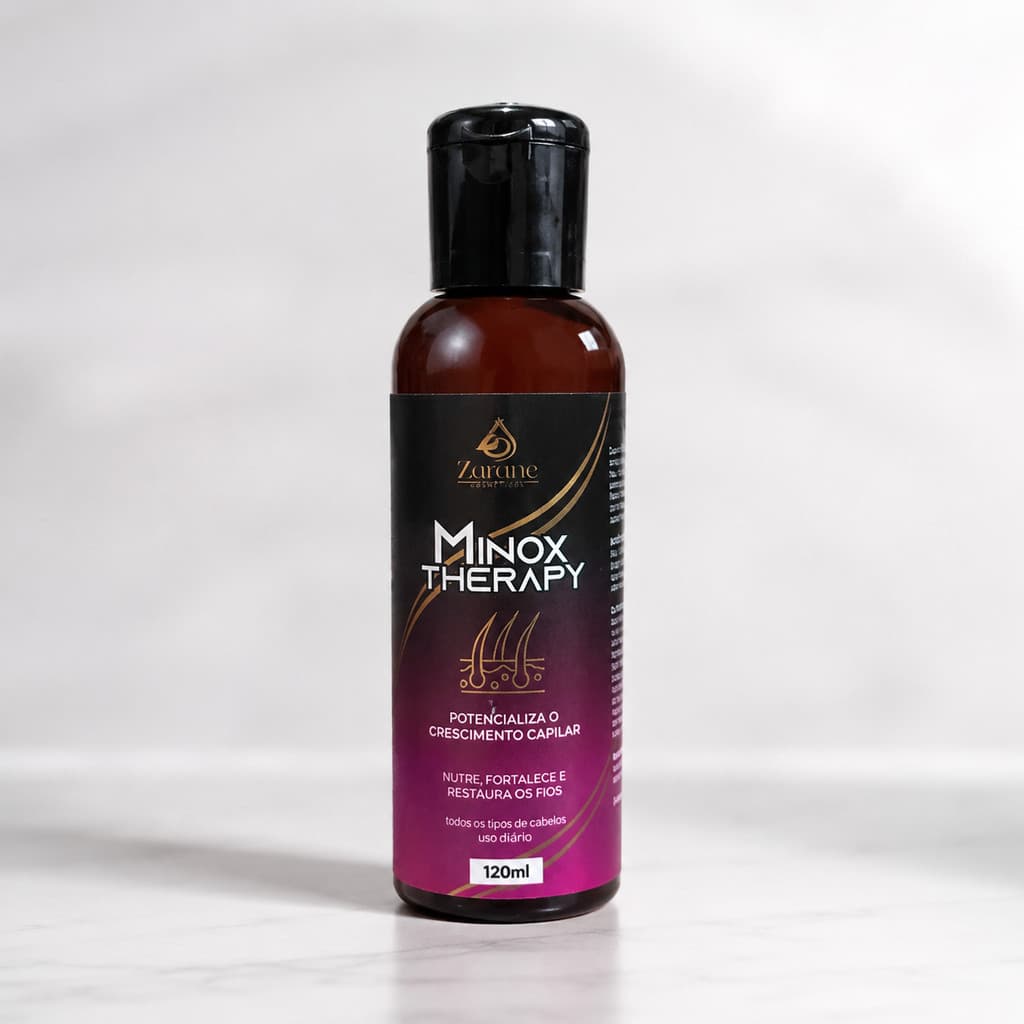 Minox Therapy Zarane 120ml Fortalecedor Capilar Crescimento dos Fios Uso Diário