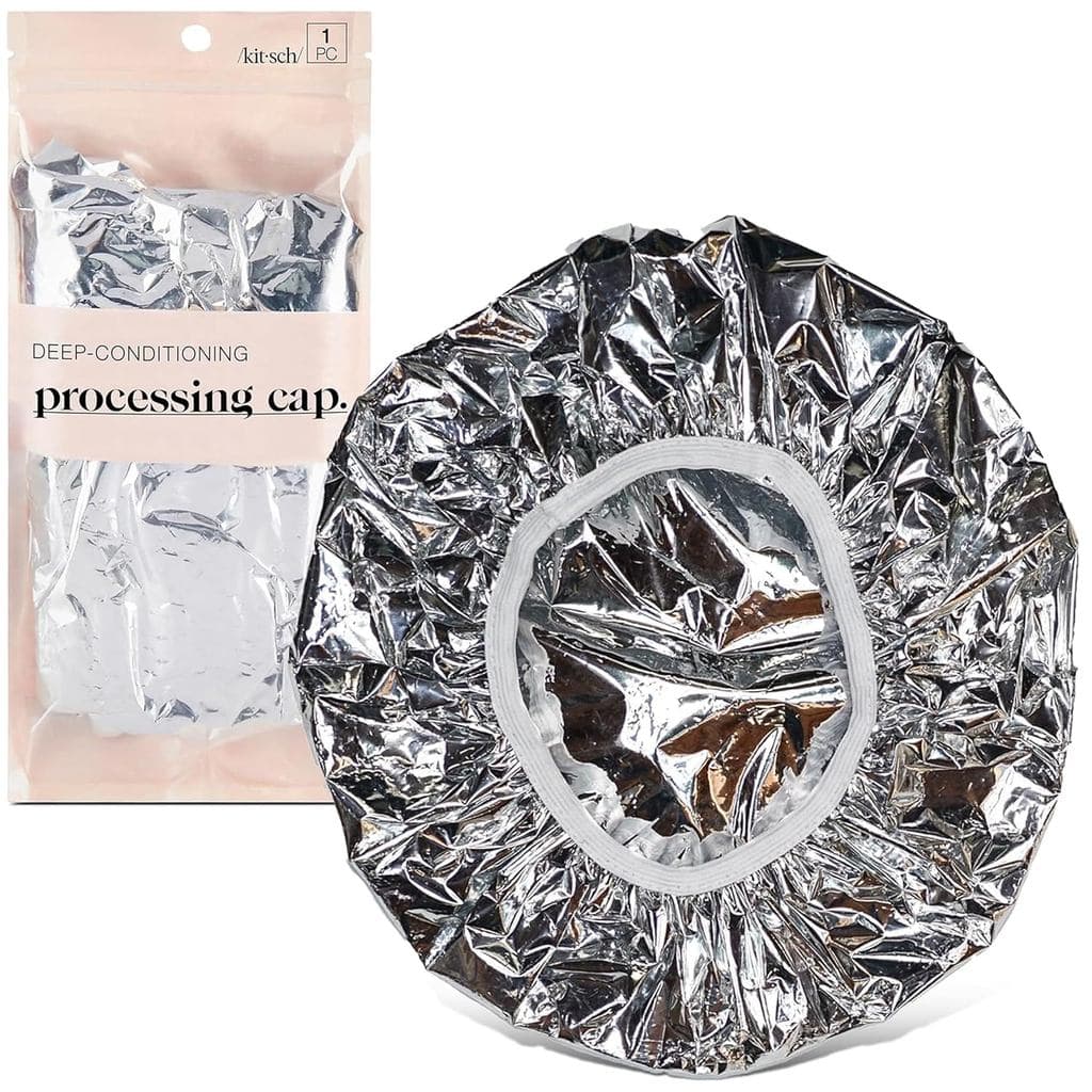 Touca Térmica de Alumínio Kitsch para Condicionamento Profundo - Touca Reutilizável para Coloração, Permanente e Tratame