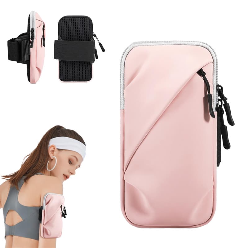 Cell Phone Armband Running Waist Bag Sports Fitness Arm Bag Suor Respirável