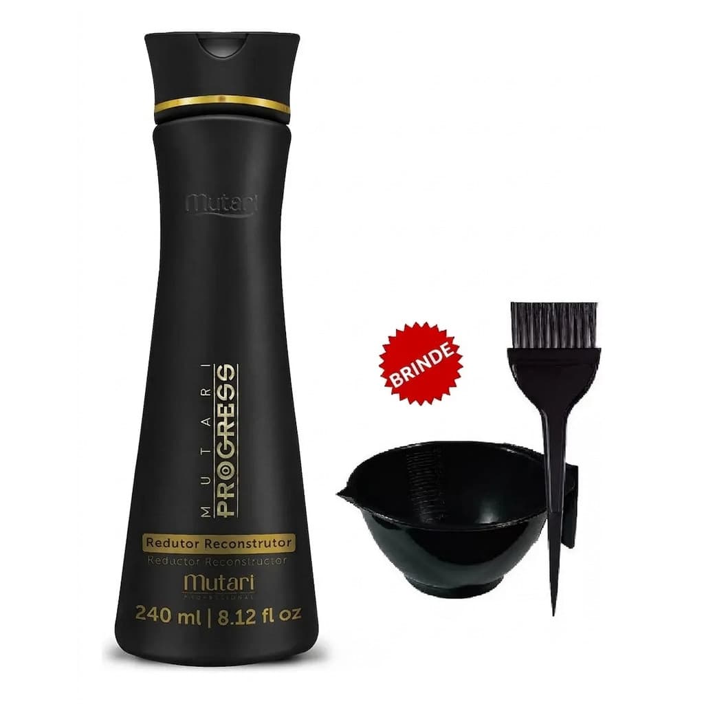 Escova Progressiva Mutari Progress 240ml + Cumbuca e Pincel