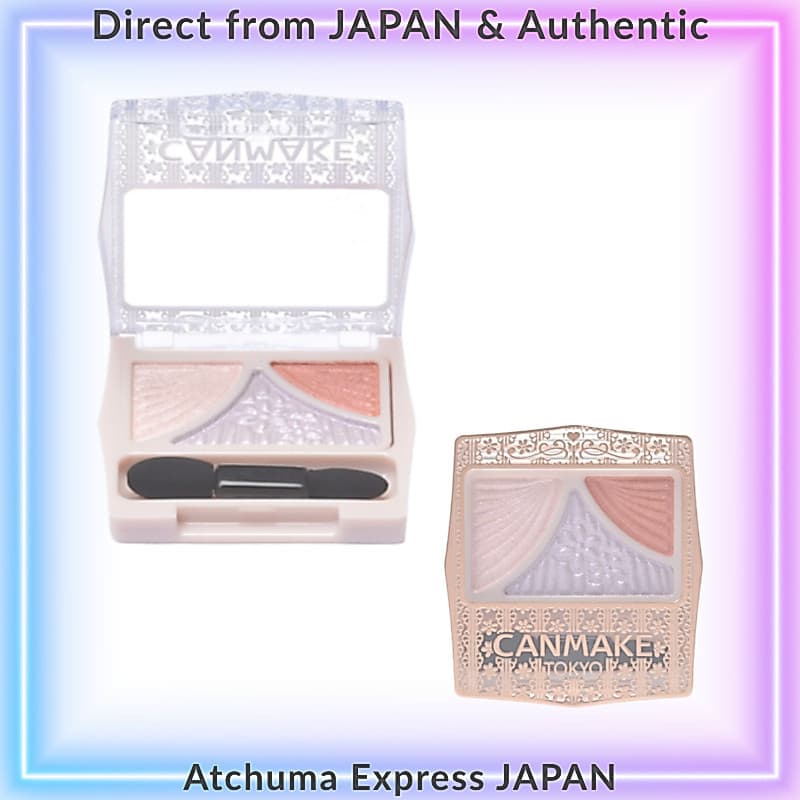 [Direto do Japão] CANMAKE Juicy Pure Eyes 16 Sombra Olhos Paleta Compacta Brilho Duradouro Maquiagem Original