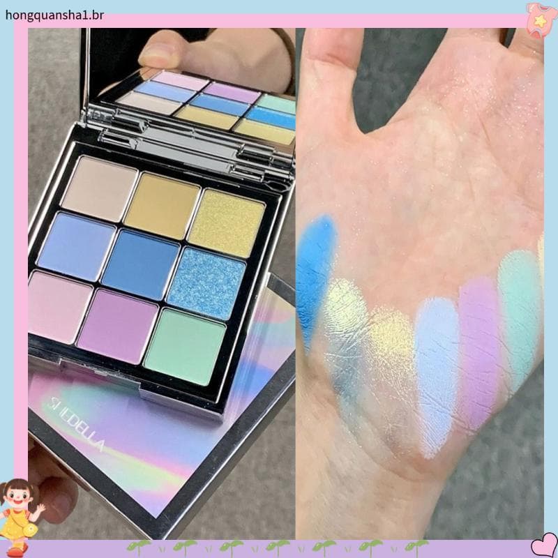 Steya fantasia sombra de nove cores primavera sombra azul perolado destaque barato terra rosa portátil perolado