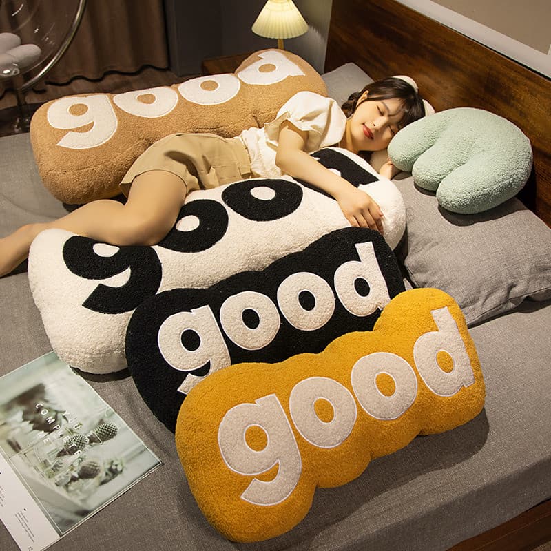 Almofada de sofá em formato especial, almofada longa para deitar, almofada para as pernas para dormir.