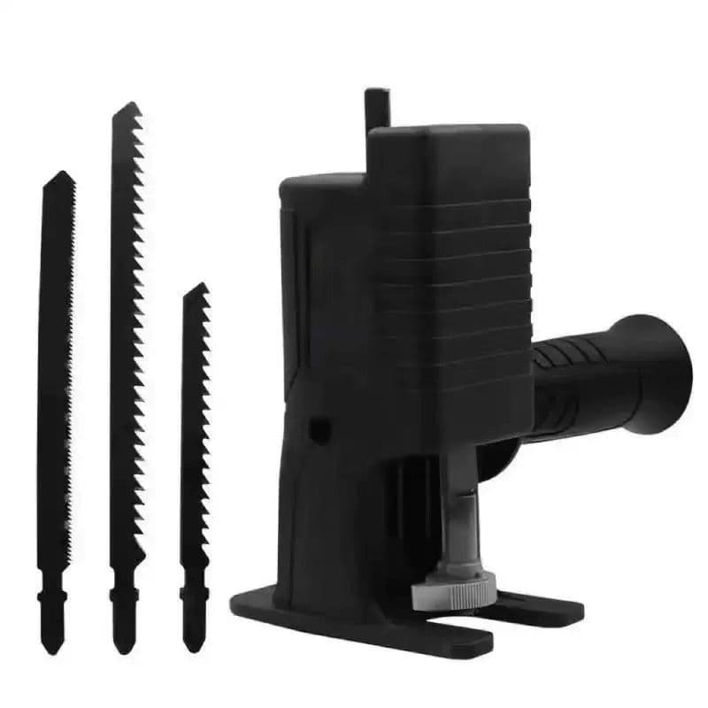 Adaptador Portátil Serra Tico-Tico Compatível com 3 Lâminas Elétricas e Brocas, Prático e Eficiente11817