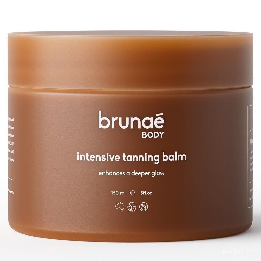 BRUNAE BODY ®   Bálsamo Intensificador para Bronzeamento em Cama de Sol [PARA UM BRONZEADO MAIS ESCURO E MAIS RÁPIDO] -