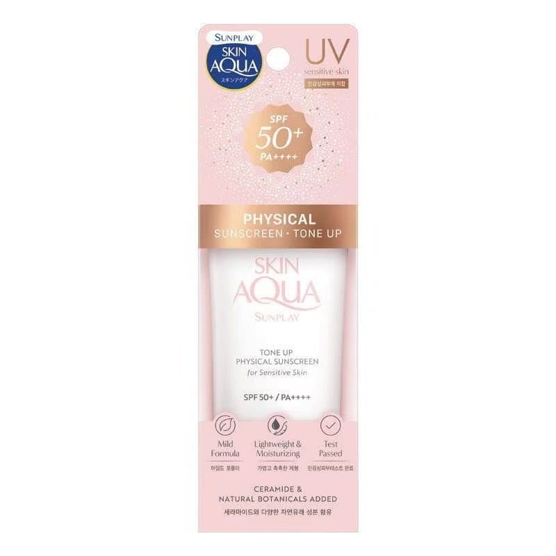 SUNPLAYA Protetor Solar Hidratante Físico SPF50+PA++++ 50ML