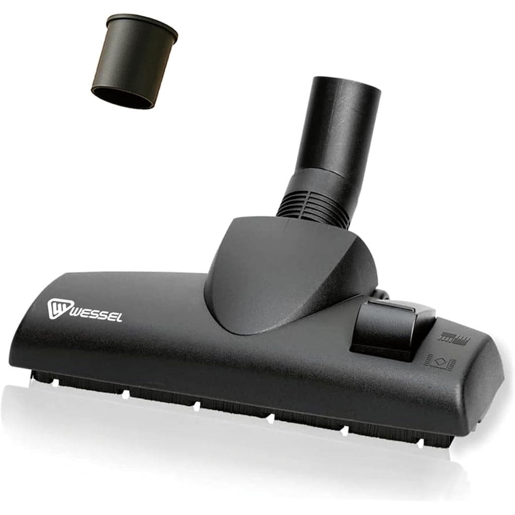 Wessel Werk – Cabeça de escova de aspirador de pó Bocal Universal para aspirador de pó 35/32 mm com economia de energia
