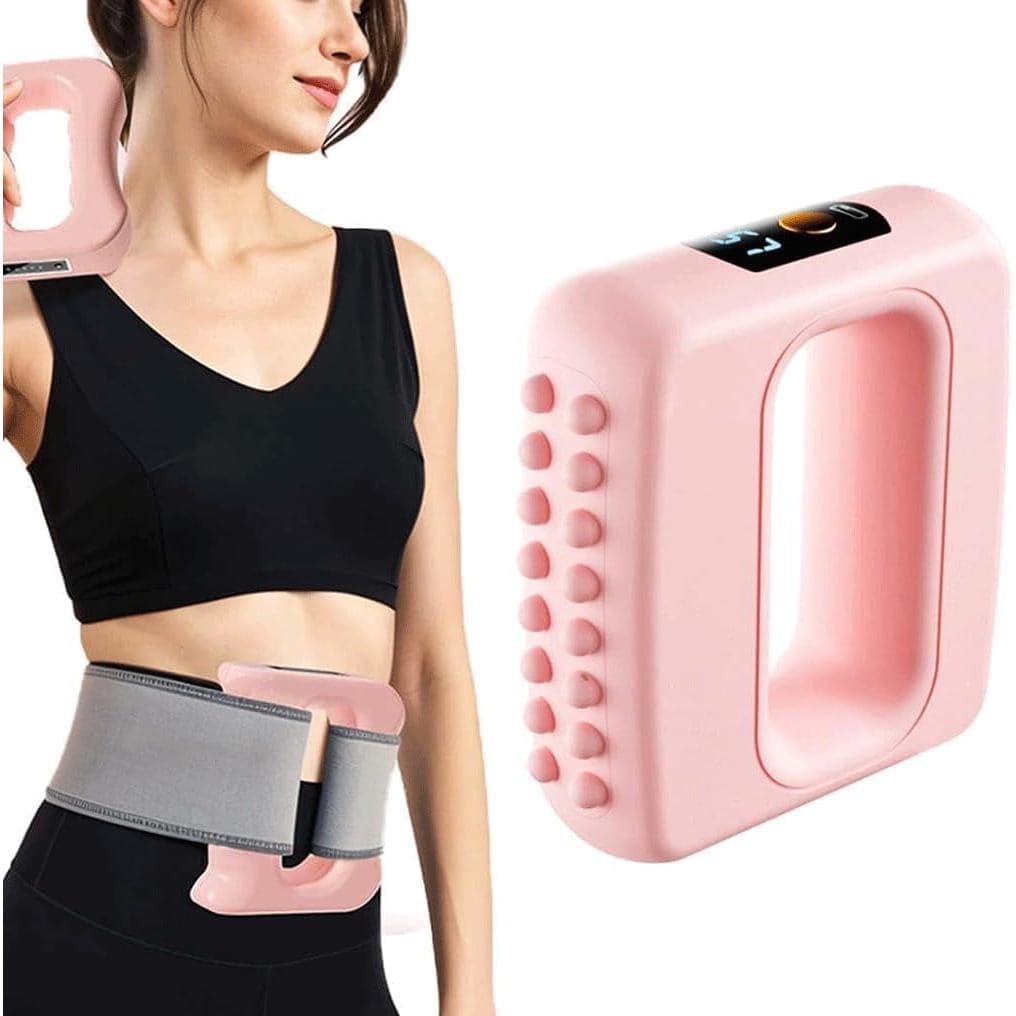 Anel de Massagem Fascial Sem Fio para Corpo Inteiro, Anel Massageador de Percussão Sem Fio, Massageador Fascial Elétrico