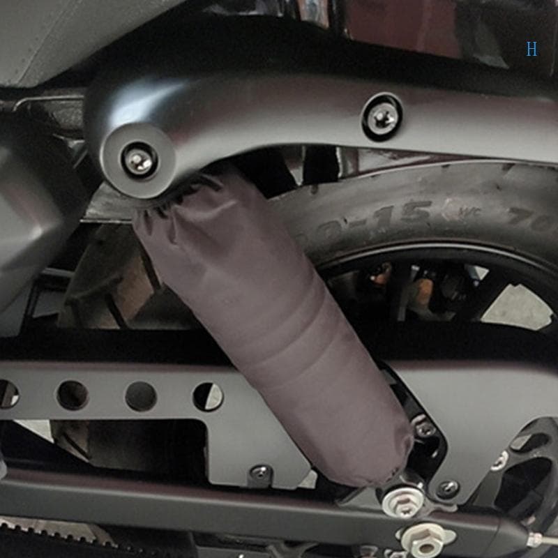 H Capa Para Absorção Choque Motocicleta, Tecido Nylon, Proteção, Fácil Transporte Pilotos Estrada, Técni
