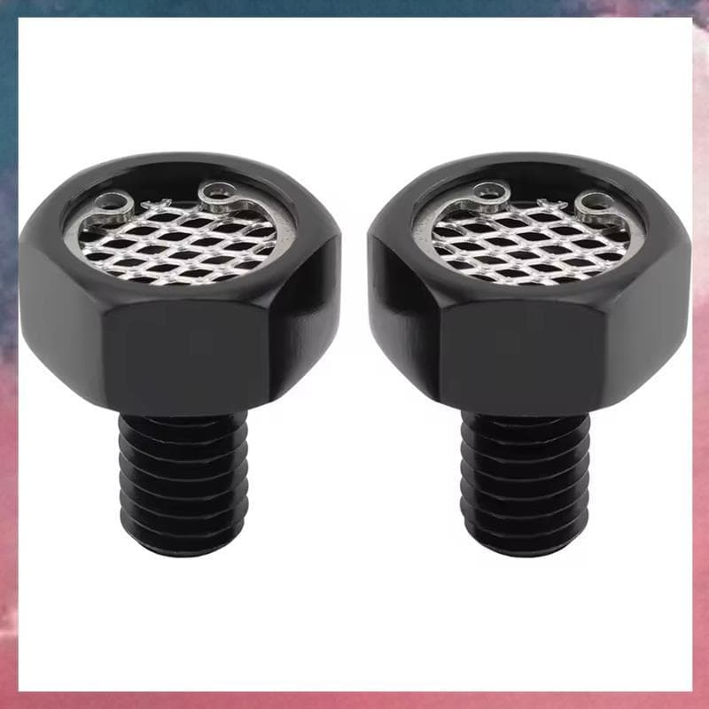 (Rjqx) 2 Peças De Parafusos De Respiro De Motocicleta Para Big Twin Touring Road Sportster XL 883 1200 Dyna Low Rider