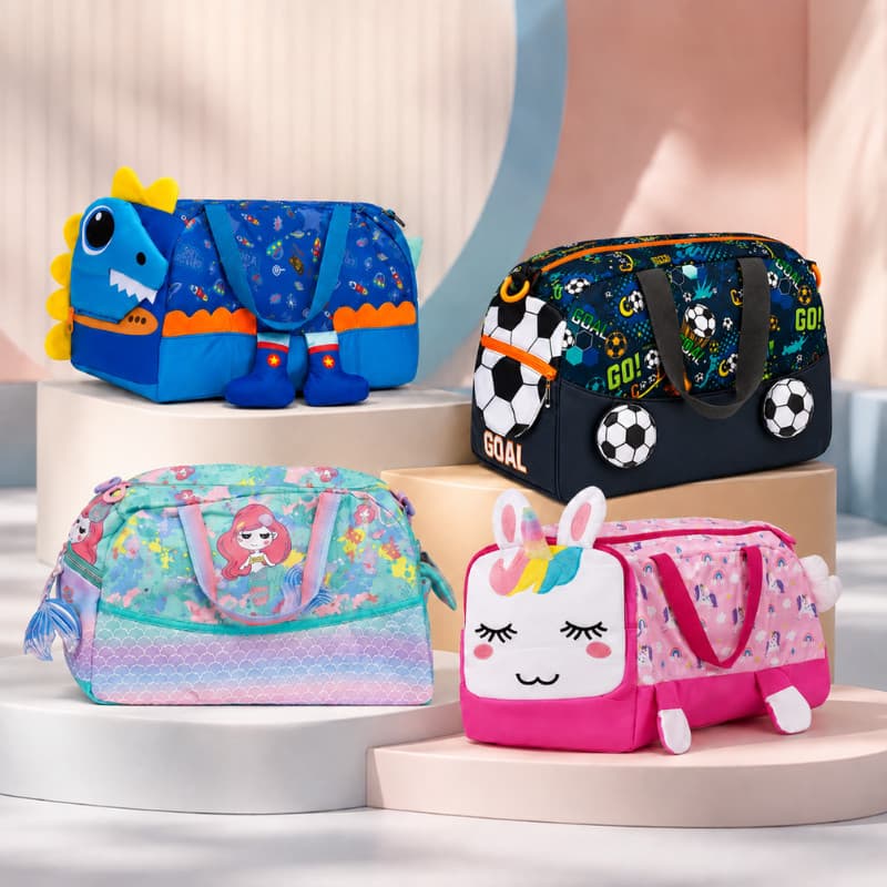 Bolsa Esportiva Infantil Multifuncional Nylon Premium - Impermeável / Leve e Resistente