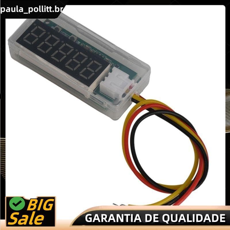 Para Tacômetro Digital De Medição De Velocidade E Frequência Do Motor Sem Escova Com Display De Consumo De Energia Ultra