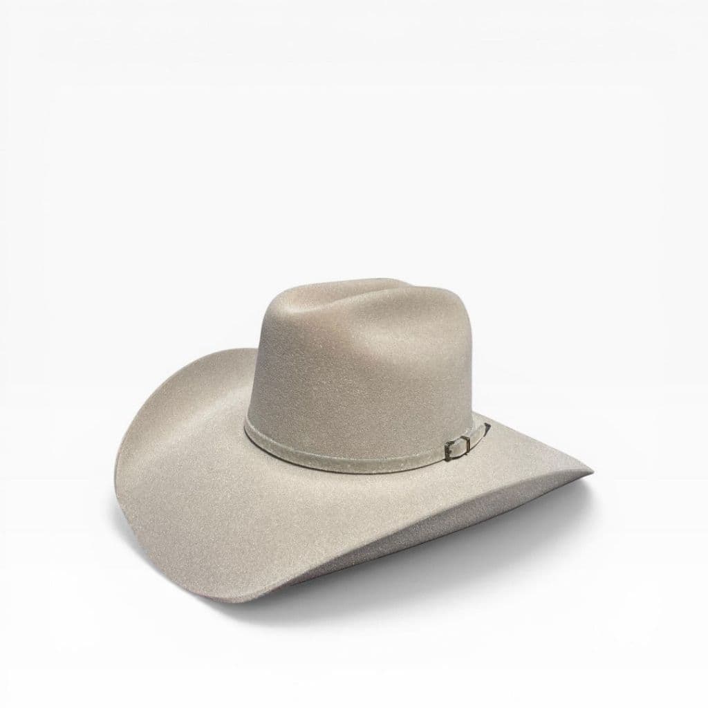 Chapéu Country Americano Premium Cinza Gelo Aba Curvada Feminino Com Stress Luxo Cowboy Rodeio Festa Unissex