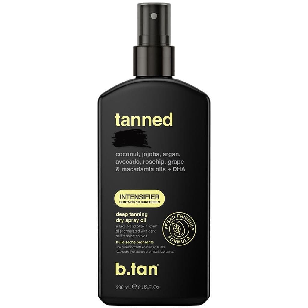 b.tan Melhor Óleo Bronzeador |   Spray Seco Intensificador de Bronzeado - Bronzeado Rápido e Intenso ao Ar Livre, Com At