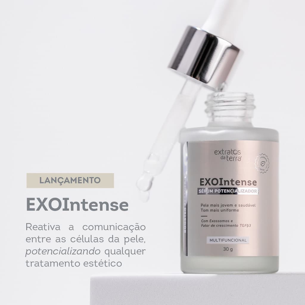 Sérum Facial Exossomos Exointense Extratos Da Terra