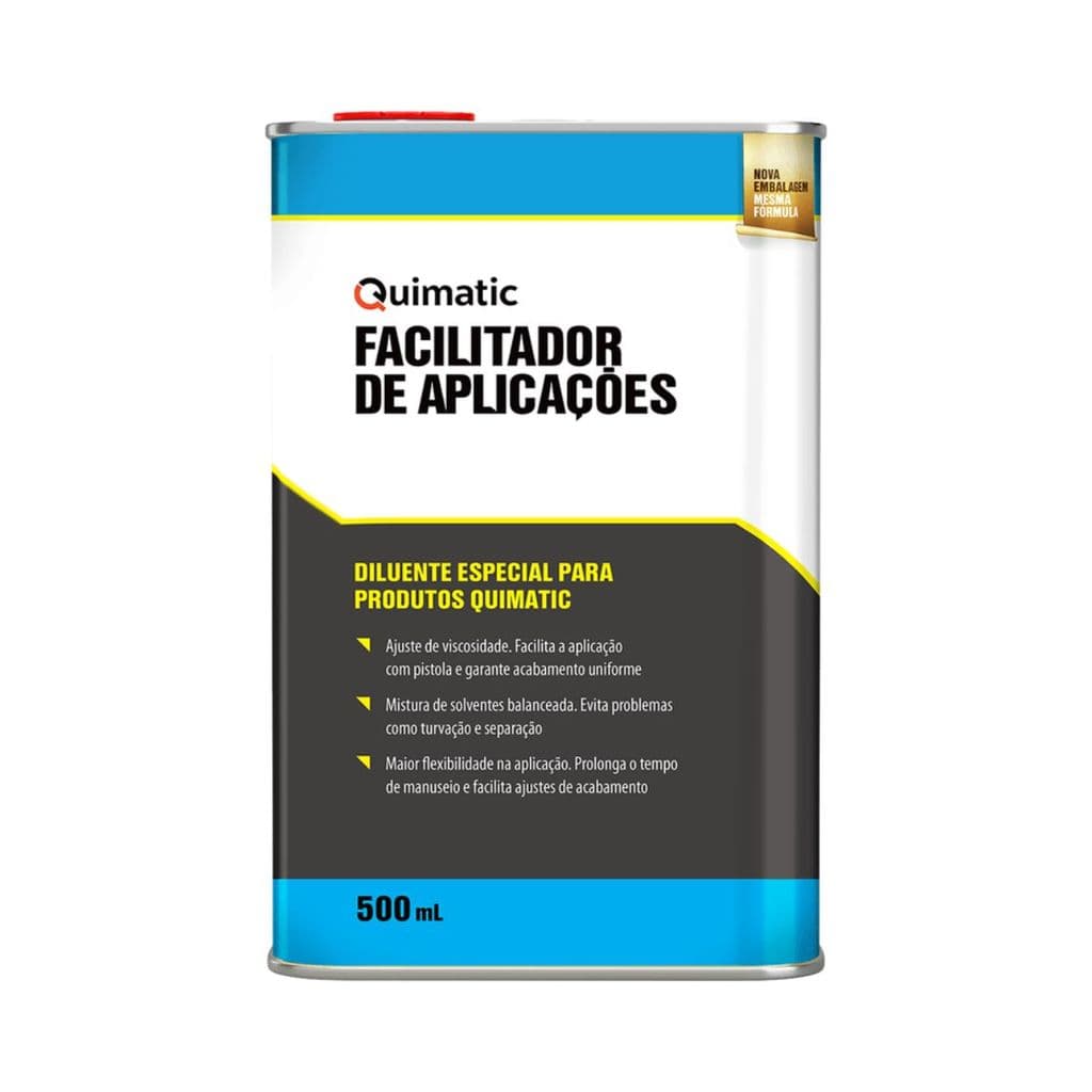 4 Facilitador De Aplicações Quimatic PF1 Tapmatic Diluente 15% Para Usinagem E Solda 500ml Original