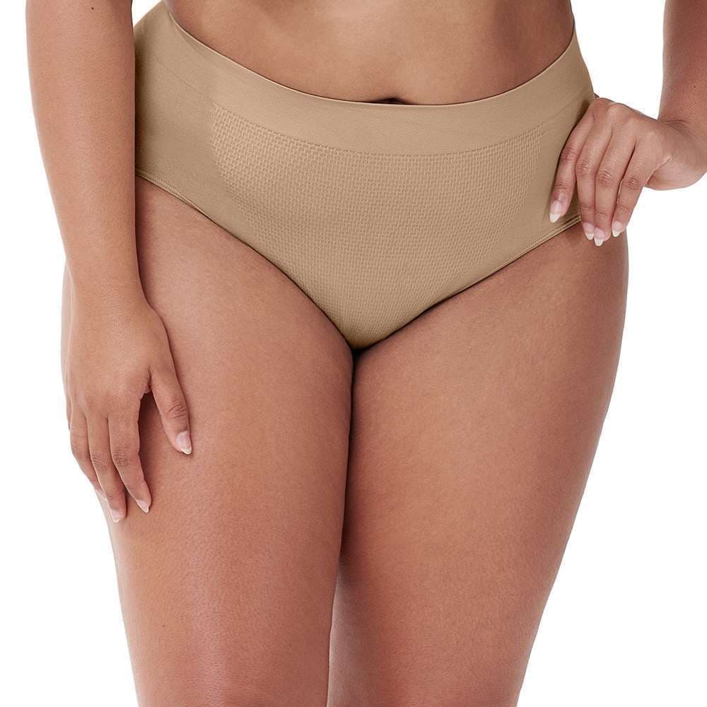 Calcinha Alta Plus Size Microfibra sem Costura Zee Rucci