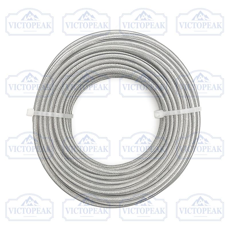 Linha De Aparador De Nylon De Fio De Aço De 3.0 Mm Corda De Corte De Grama Durável Para Cortador De Escova