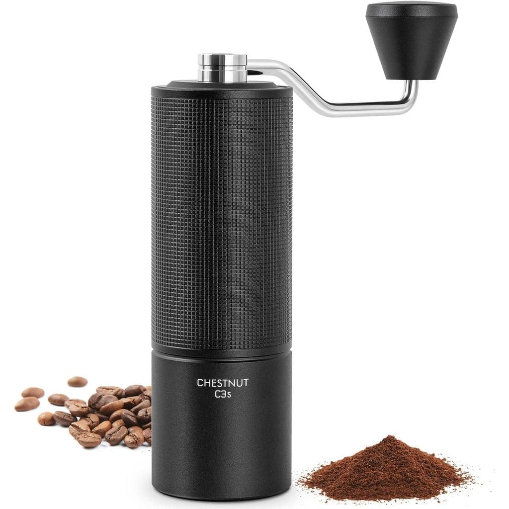 Moedor de Café Manual TIMEMORE Chestnut C3S, Moedor Cônico Ajustável com Mós de Aço Inoxidável S2C - Compatível com Espr