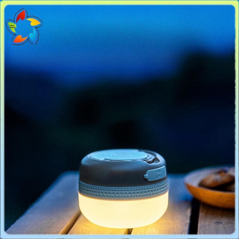 Lanterna De Acampamento Portátil 5 Modos De Iluminação Pendurada Lâmpada Para Barraca Ao Ar Livre Luz De Emergência Casa