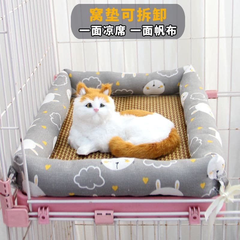 Tapete especial para gaiola de gato pode ser fixo