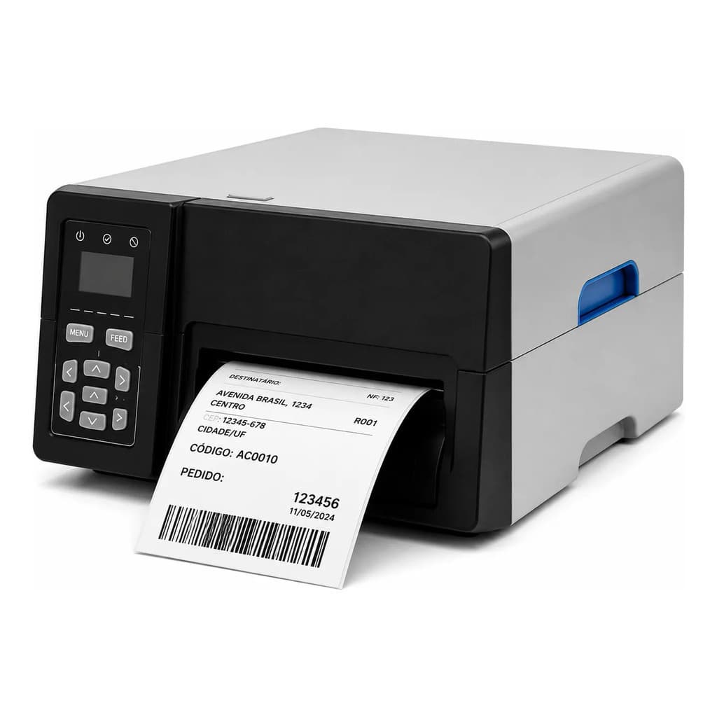 Impressora Térmica Etiqueta203dpi Usb104mm Velocidade200mm/s