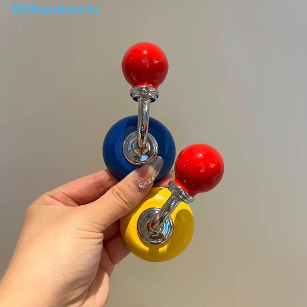 Gancho Criativo HUMBERTO , De Cabides De Sala De Perfuração Livre ABS , Rack De Suporte De Chave De Parede Com Design De