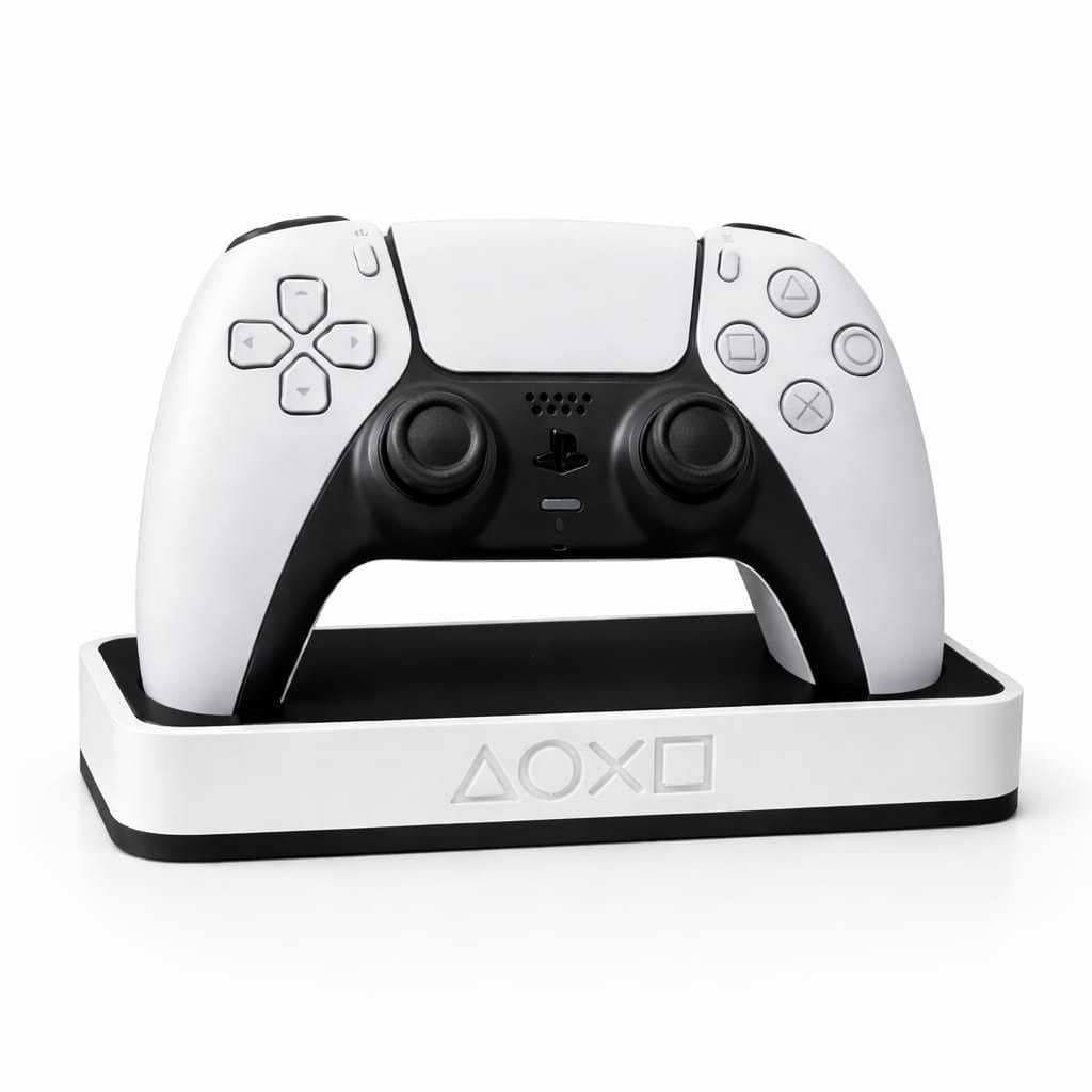 Suporte Controle PS5 DualSense Base para Controle PlayStation 5 Stand Gamer de Mesa Organizador para Controle PS5