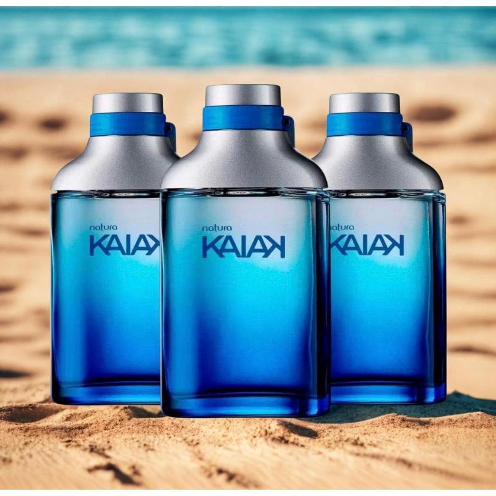 KIT 3 KAIAKE 100ml Lider de venda masculino fresco intenso