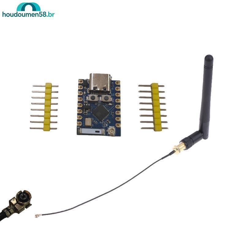 HOUDO 1 Conjunto Essp32c3 Módulo Wi-Fi BT P32 Super Mini Placa De Desenvolvimento ESP32-C3 Com Antena 2.4G Para IoT ESP-