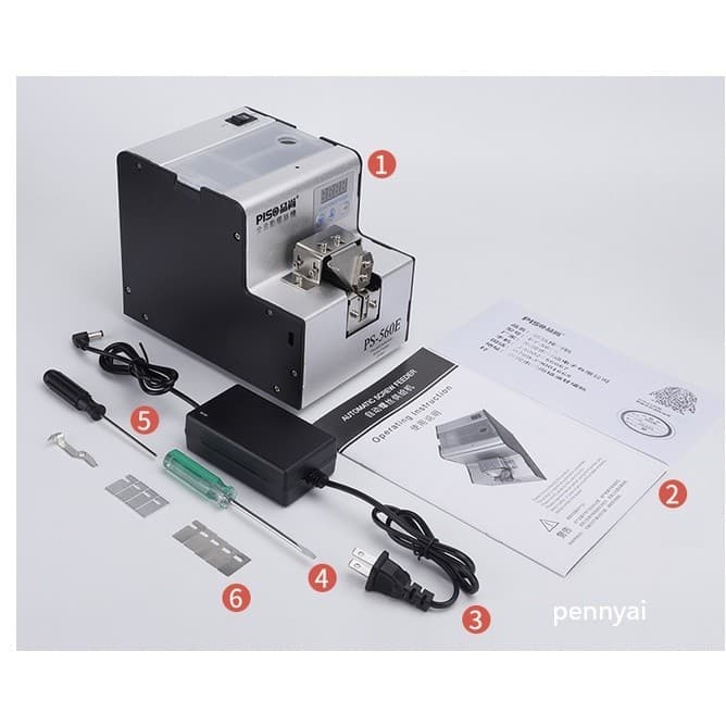 Máquina automática de arranjo de parafusos para máquina de parafuso/máquina de parafuso contável com Display Digital PS-