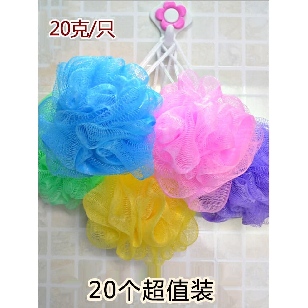 Tamanho grande bola de banho flor de banho crianças esfregando banho flor bola bonito feminino não solto flo