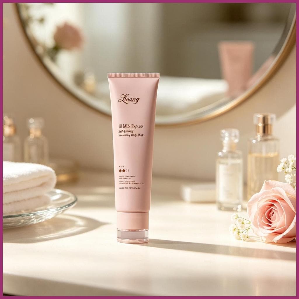 Máscara Corporal Autobronzeadora 150ml , Leve , Não Gordurosa , Loção Bronzeada De Longa Duração Para Mulheres , Homens