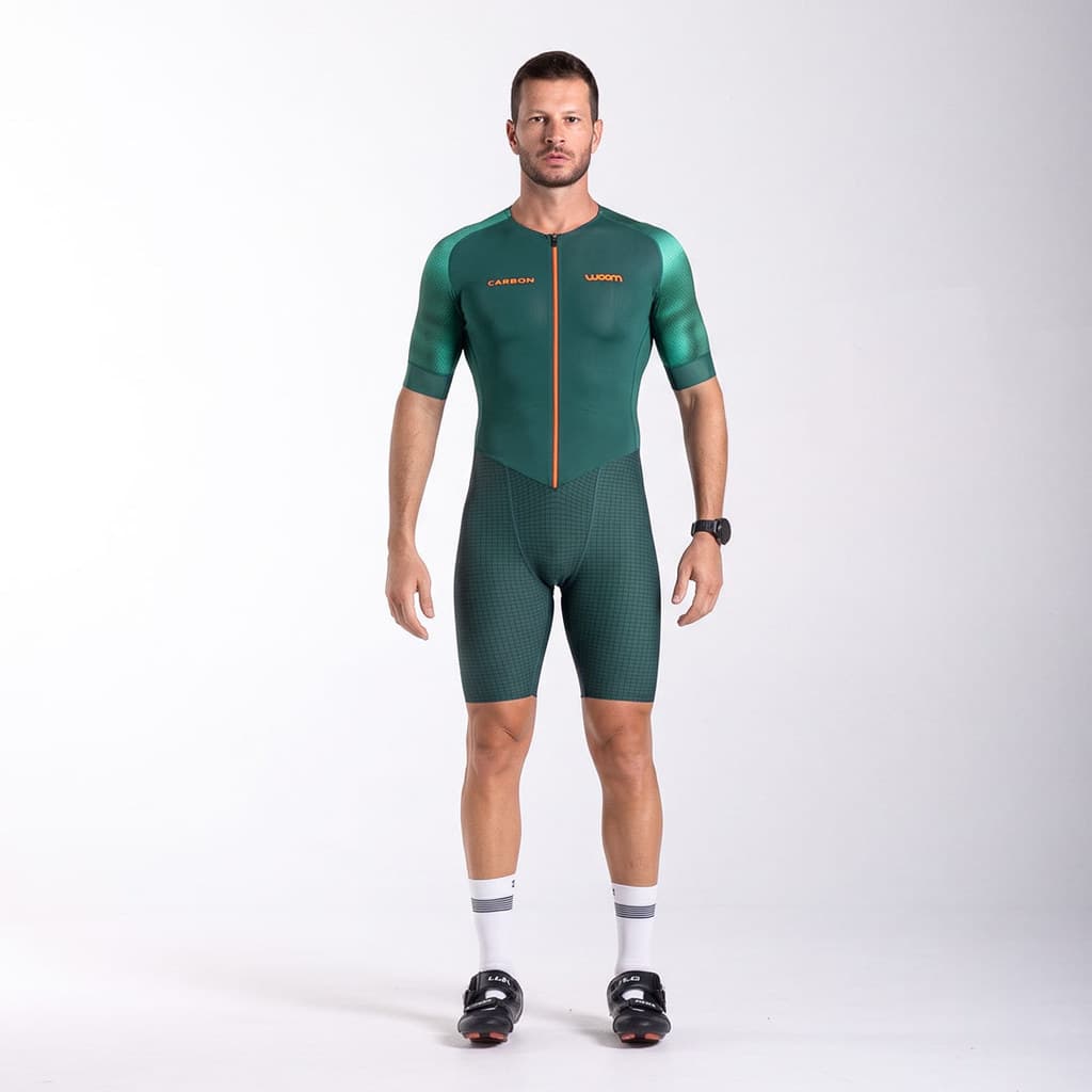 Macaquinho Triathlon c/ manga Carbon Revolution Woom