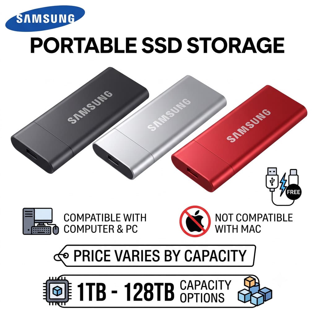 Disco Rígido Externo 128TB 60TB 30TB 16TB Portátil SSD 8TB 4TB USB 3.0 Tipo-C Interface HD De Alta Qualidade