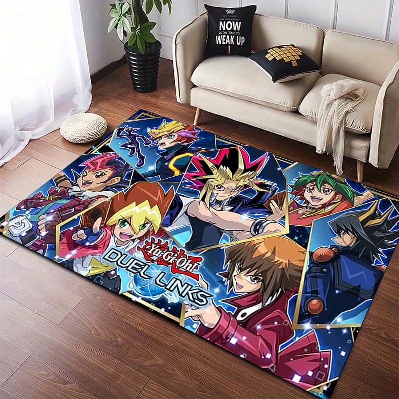 YU-GI-OH ! Tapete Impresso Quarto Sala De Estar Bens Para Casa Duelo Monstros De Banheiro