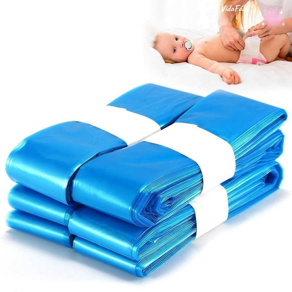 Recargas De Lixeira AZONVILO , Oferta Espessada Com Odores , Sacos De Lixo De Fraldas Eficazes , Resistentes A Rasgos