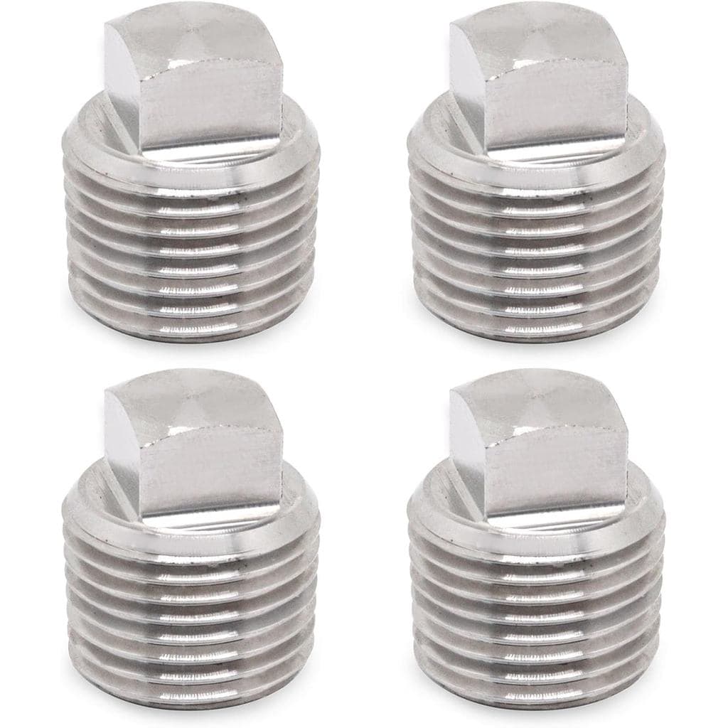 Bujão de Drenagem para Barco 1/2" NPT em Aço Inoxidável 304, Bujão de Drenagem de Casco de Barco, Bujão de Drenagem de F