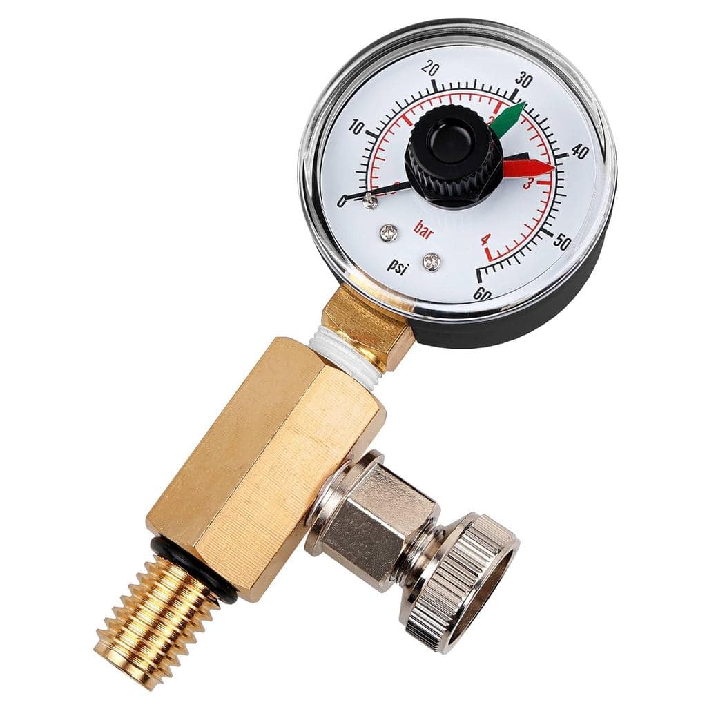 R0357200 Brass Air Gauge Release Valve Assembly Compatible with Zodiac Jandy CV, CL, DEV, DEL, JS Series Pool and Spa Fi