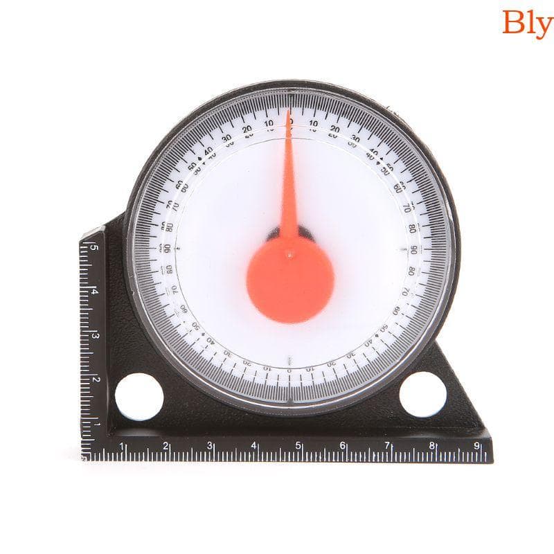 Bly Para Inclinômetro Fisioterapia 0-360 ° Inclinação Bolha Ângulo Localizador Precisão Medição Medidor Nível
