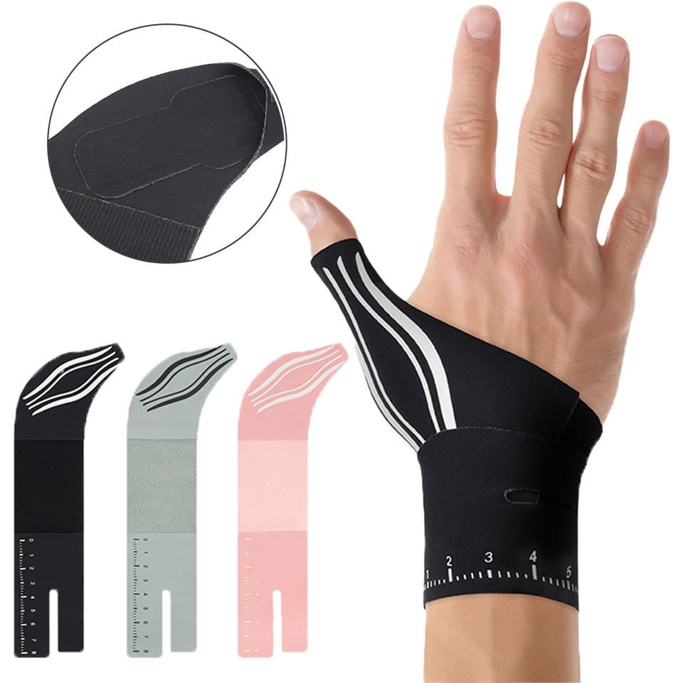 1 Peça Esportes Pulseira Ajustável Leve Compressão Tênis Badminton Proteção De Dedo