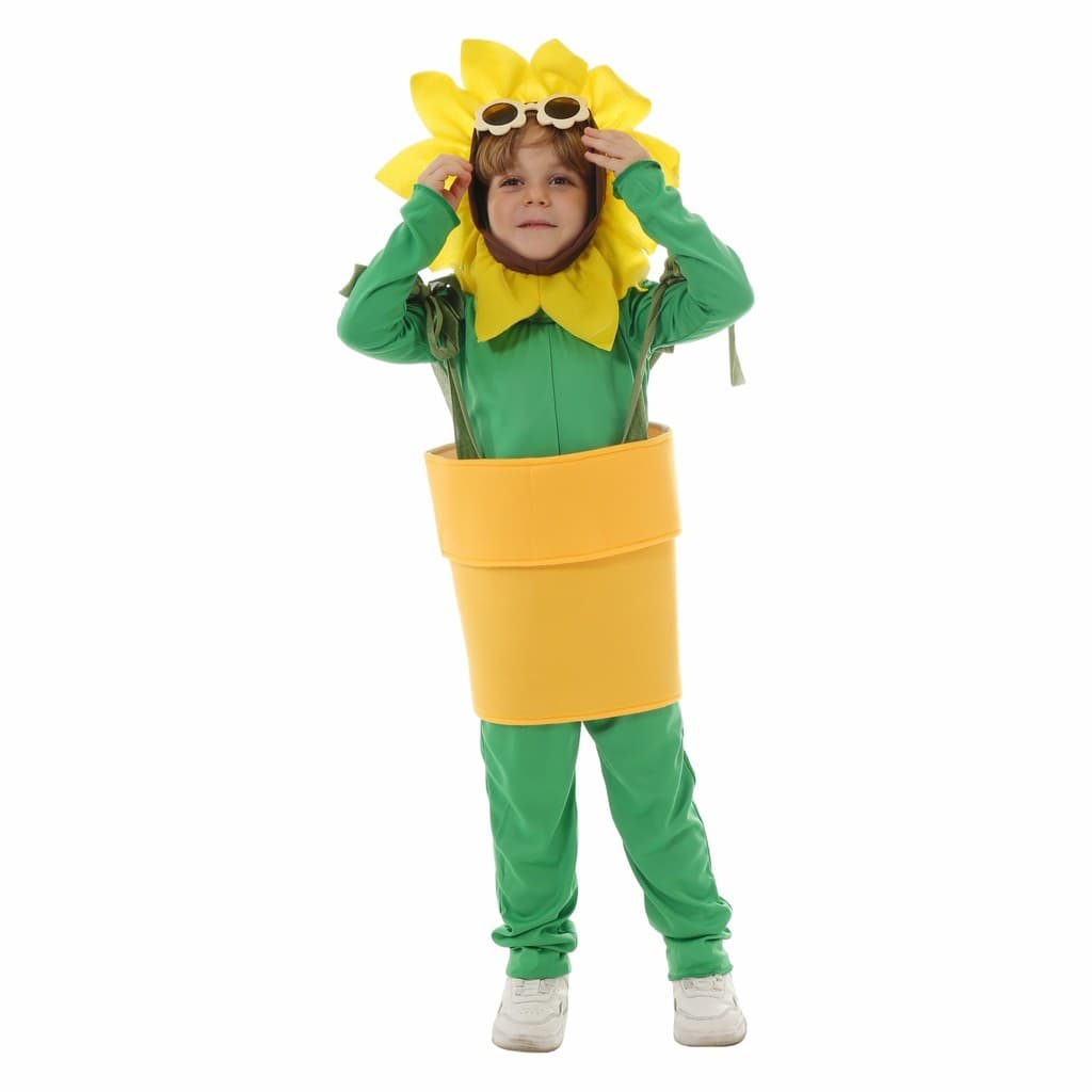 Oferta especial Fantasia infantil de cosplay de flores, fantasia de performance de jardim de infância, fantasia de perfo
