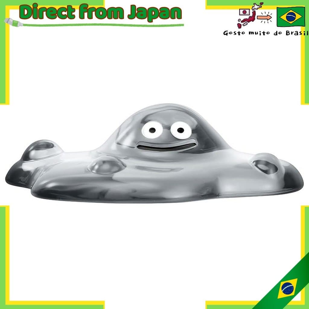 【direto do Japão】 Galeria de Monstros de Dragon Quest Crystal: Slime Metálico