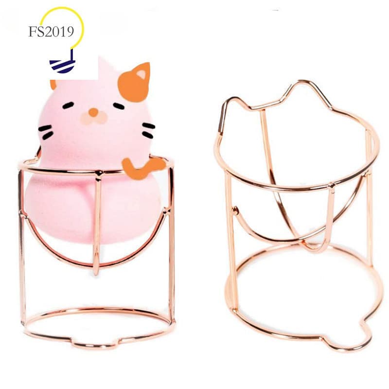 Suporte De Esponja De Maquiagem , Rack De Armazenamento De Metal Para Beleza , Cabaça De Ovo , Ferramenta De Sopro , Sec