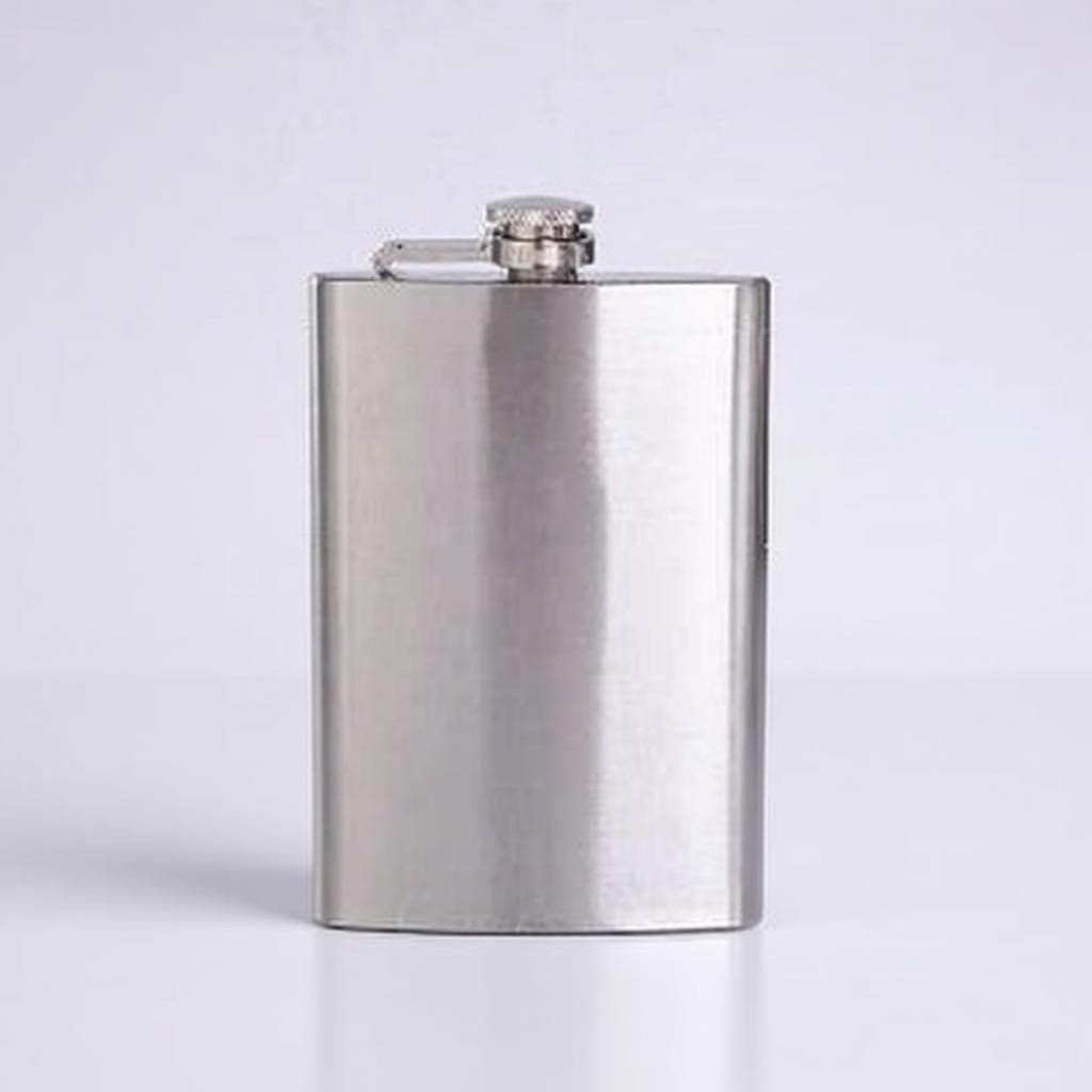 Cantil de Bolso em Aço Inoxidável 7oz para Bebidas - Portátil e Discreto