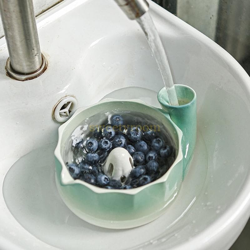 Kitchen Wash Bowl Formato Guiado Corpo Liso E Lábios Para Pequenos Produtos, Uso Necessidades Servir