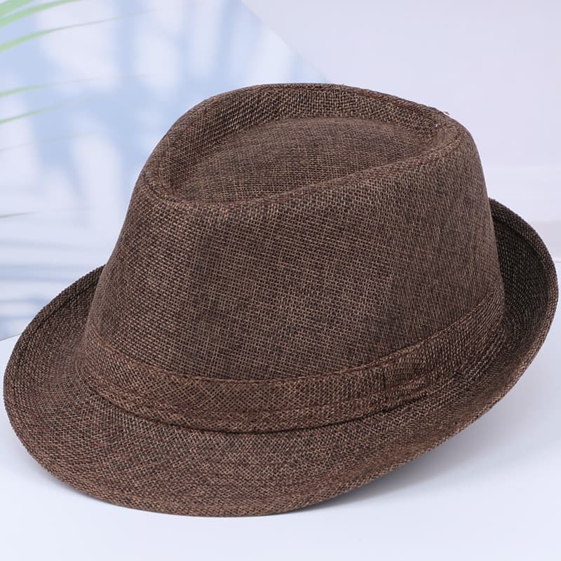 Chapéu superior de verão para idosos, chapéu de Jazz masculino, primavera outono, estilo fino, guarda-sol, chapéu de pal